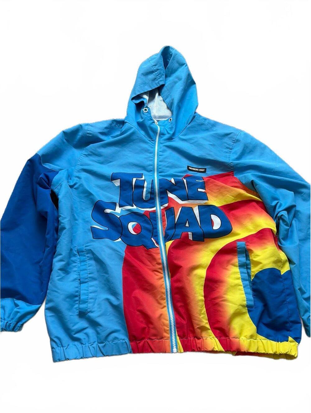Tune Squad Members Only Men Windbreaker Jacket XL